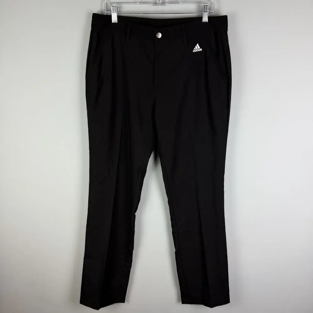 Adidas Men's Golf Performance Pants Black Size 34x32 DM3081